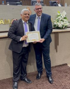 Imagem da notícia - Sepa participa de homenagem ao torneio de pesca esportiva “Amigos do Tarumã” na Câmara Municipal de Manaus